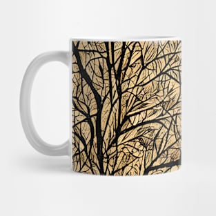 Wooden Branches Pattern Mug